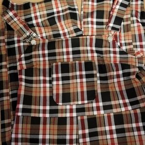 Minga London Plaid Trouser Overalls XS/S
